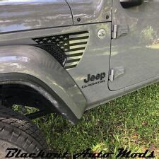 Fender Vent American Flag Decal Fits Jeep Wrangler India | Ubuy