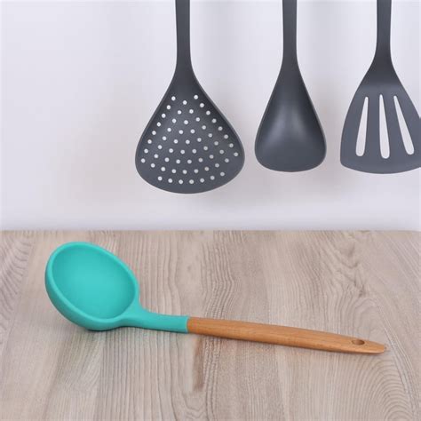 Buy Elite Ladle With Wooden Handle from Home Centre at just INR 299.0