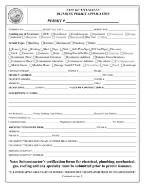 Fillable Online Note Subcontractors verification forms for electrical ...