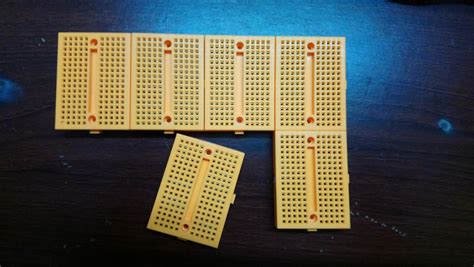 REES52 6PCS 170 tie-points Mini Breadboard kit for Aduino With 10pcs F ...