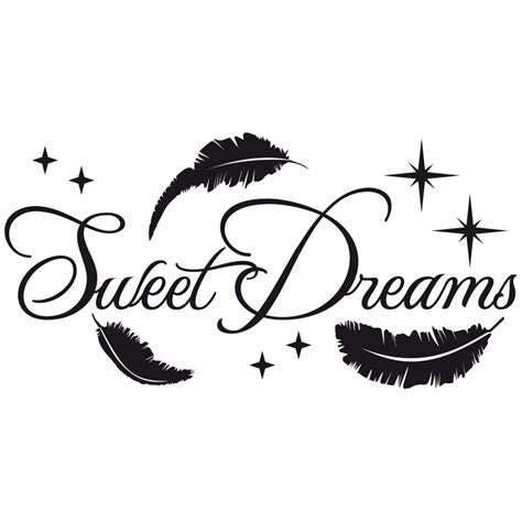 Sweet Dreams 3 Wall sticker | wall-art.com