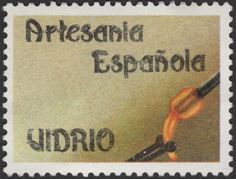 SCG2769 - Spain 1970 "Artesanía Española - Vidrio" Stamp – Stamp and ...