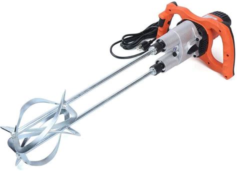 CNCEST Handheld Double Rods Concrete Mixers 1800W Stepless India | Ubuy