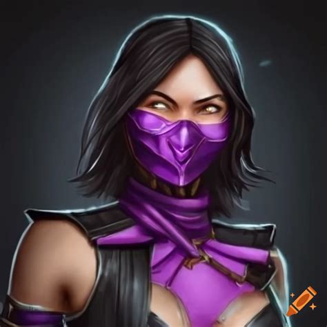 Mileena concept art from mortal kombat