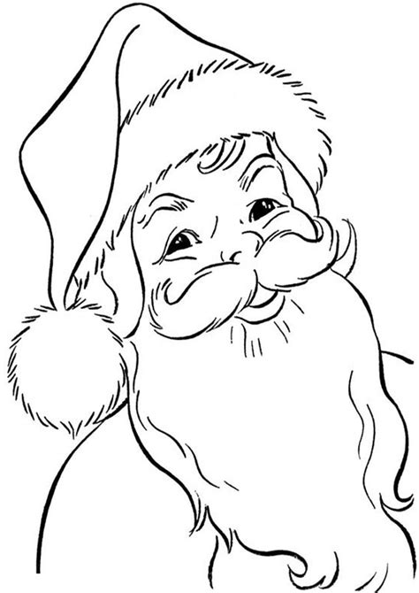 Free Printable Santa Coloring Pages For Kids - Tulamama