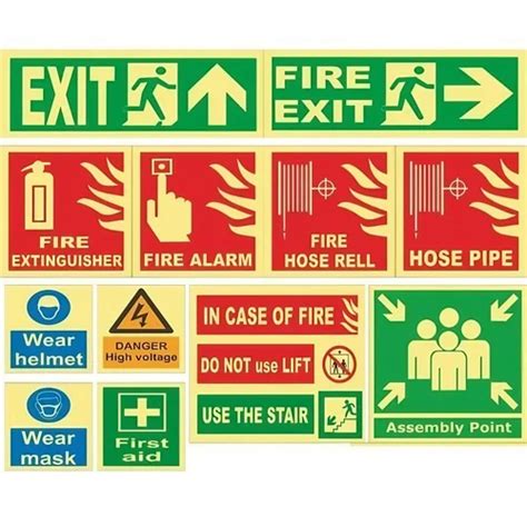 Warning Signs - Fire Safety Signages Trader - Wholesaler / Distributor ...