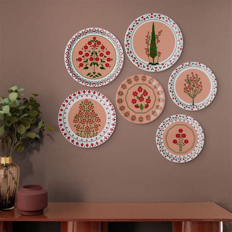 Mughal Garden-Inspired Tropical Elegance floral bloom plate – Nestroots