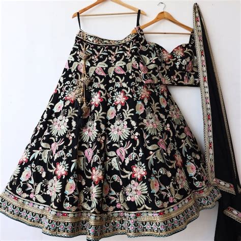 Buy Lehenga for Women Online In India - Etsy India