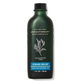 BATH & BODY WORKS AROMATHERAPY EUCALYPTUS + TEA (U) 118ML BODY OIL