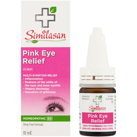Similasan Pink Eye Relief Drops 10ml | Eye Drops & Rinses | Eyecare | Toiletries | Shoprite ZA