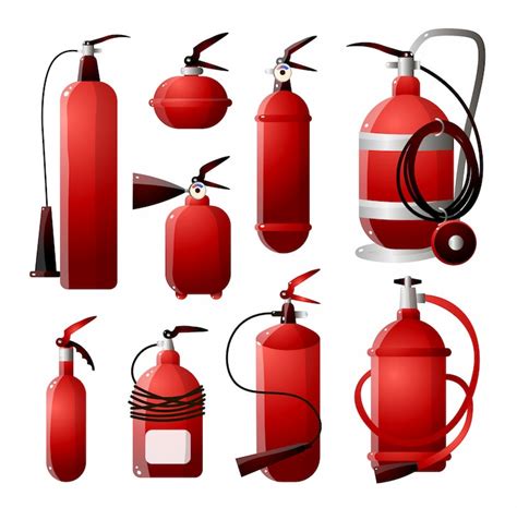 Fire extinguishers Vectors - Download Free High-Quality Vectors from ...
