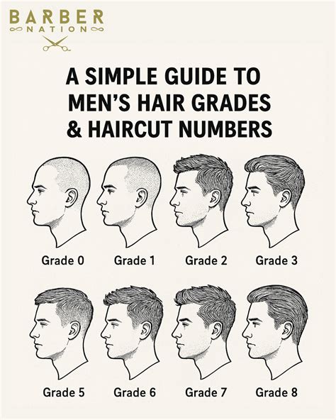 Decode Men Hair Grades & Haircut Numbers to Plain English