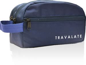 Travalate 2 Zipper Toiletry Travel Bags Makeup Shaving Kit Travel ...
