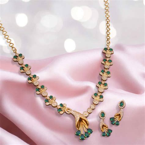 Emerald Vanisha Antique Jewellery Set - New Arrival – Bling Bag