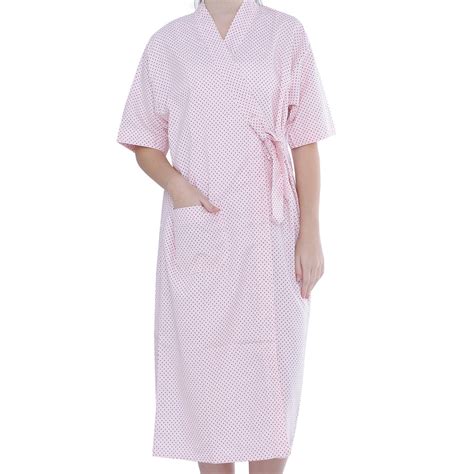 Unisex Patient gown - Front Open - Dots – Uniform Craft