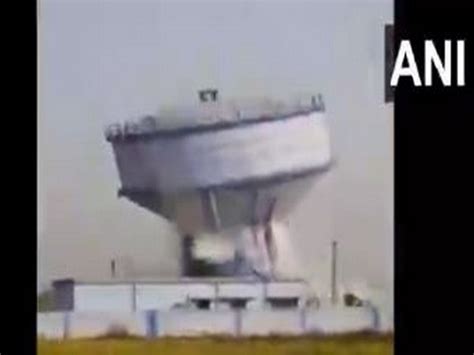Overhead water tank collapses in West Bengal's Bankura district