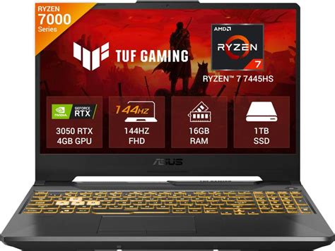 ASUS TUF Gaming A15 (2025) AMD Ryzen 7 Hexa Core 7445HS - (16 GB/512 GB ...