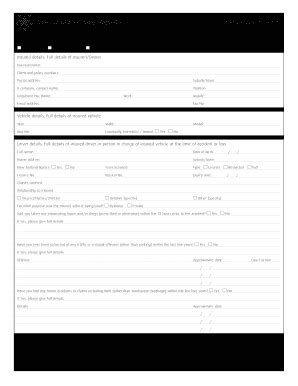 NZ Star Underwriting Agents Motor Claim Form - Fill and Sign Printable ...
