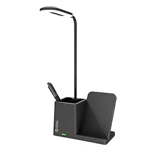 ONIC 3-in-1 Desk Lamp with Wireless Charger, 15W Qi-Compatible Fast ...