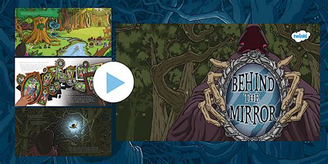 Behind the Mirror' KS2 Story PowerPoint (teacher made)