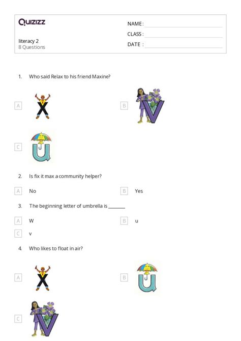 50+ Literary Devices worksheets for Kindergarten on Quizizz | Free ...