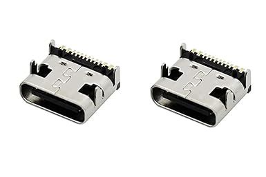 16 Pin C Type USB Connector - SMD Package - Pack Of 2 : Amazon.in ...