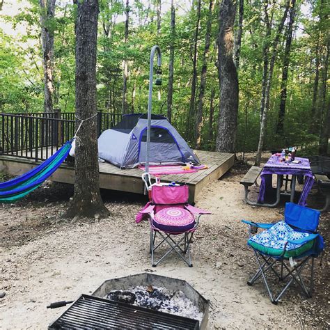 Timbuktu Campground — Echo Bluff State Park | Eminence, MO