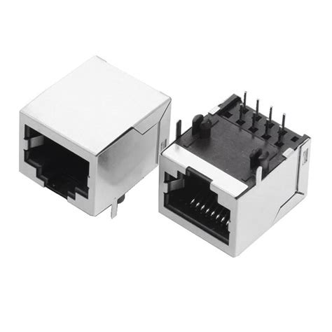 Buy Teansic 10 Pcs RJ45 Breakout Board Kit 8P8C 90 Degree Network ...