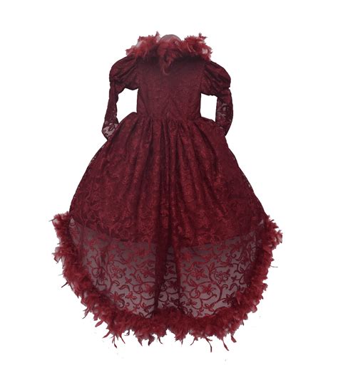 Pre-Order: Maroon Shantilayer Gown– Peonyy Kids