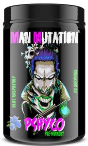 Man Mutation PSYCHO Pre-workout (Extreme Energy, Power & Pump) (BLUE ...