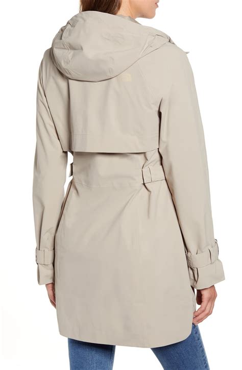 The North Face City Breeze Waterproof Trench Raincoat | Nordstrom ...