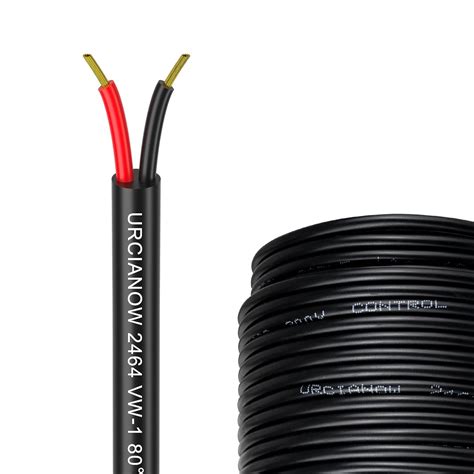 Urcianow 100FT 24 Gauge 2 Conductor Electrical Wire UL2464 India | Ubuy