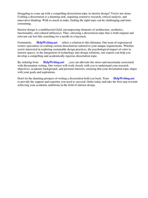 Dissertation Topics for Interior Design 的图像结果