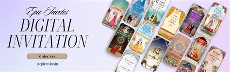 Epic Invites – Digital Invitation Card & Video Invitation