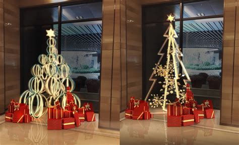 商场圣诞美陈之户外圣诞树|三维|展览|南京汇途展示工程 - 原创作品 - 站酷 (ZCOOL)