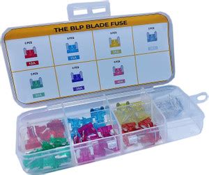 THE BLP Automotive Micro Mini Blade Fuse for Car, Bike & Truck Micro ...