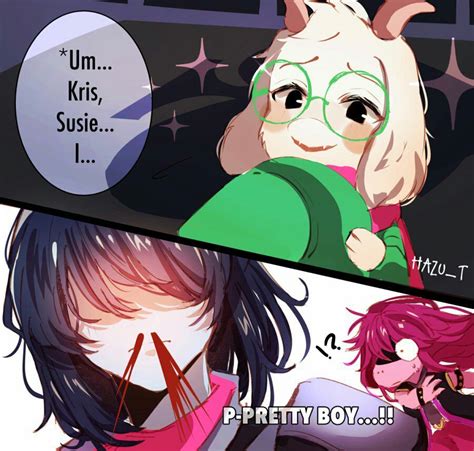 Comic's e imágenes de Ship's (parejas) del juego RPG Deltarune, entre ...