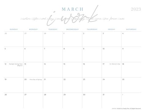 2022-2023 Mom is a Verb Printable Signature iMOM Calendar - iMOM