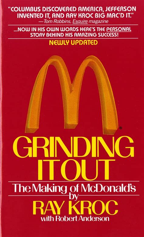GRINDING IT OUT : Kroc, Ray, Anderson, Robert: Amazon.in: Books