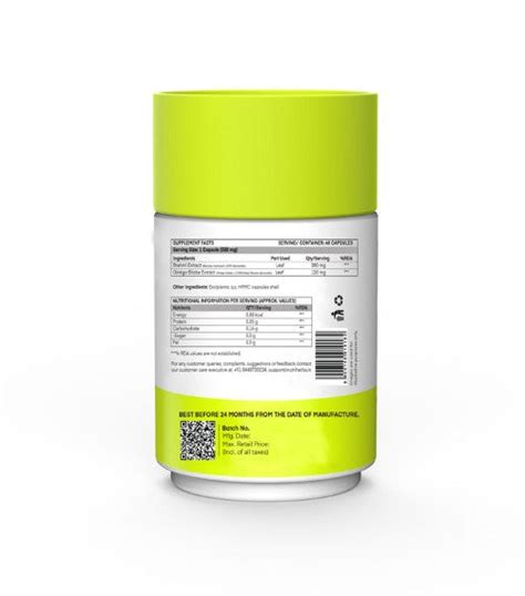 Nutriherbs ginkgo biloba capsules
