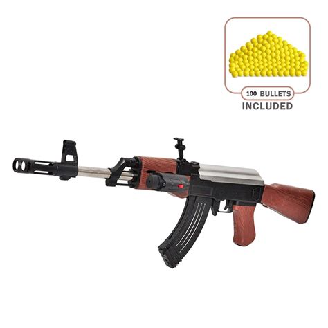 Farewell Sniper Toy Gun AK-47 with Free 100 BB Bullets/Scope with Lase ...
