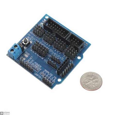 Image result for Arduino Sensor Shield Connection to Board
