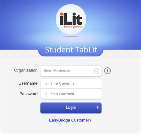 ClassView Easybridge Login for iLit and MyPerspectives ELD Companion