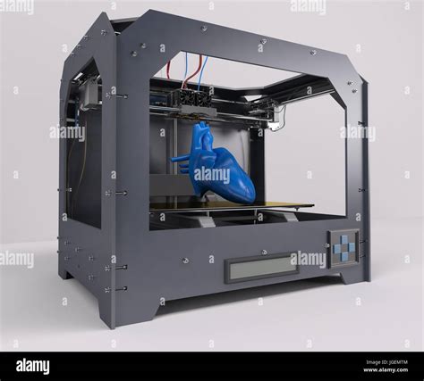 3D Render of 3 Dimensional Printer Stock Photo - Alamy