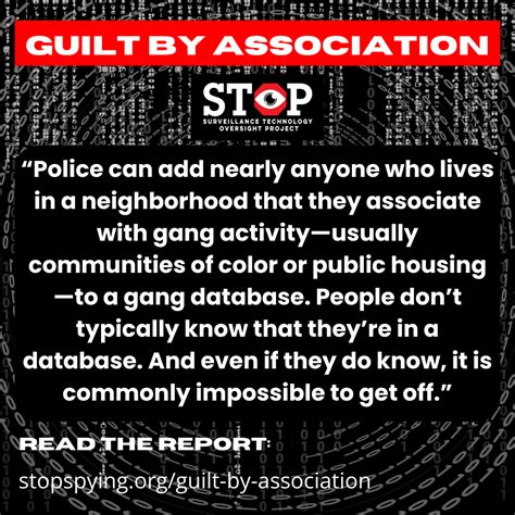 Guilt By Association — S.T.O.P. - The Surveillance Technology Oversight ...