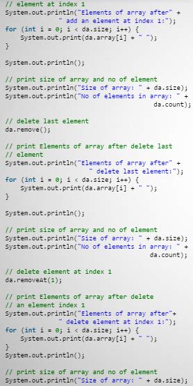 Image result for How to Make Dynamic Array in Java