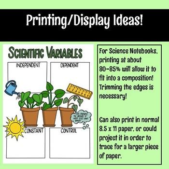 Image result for Science Variables Anchor Chart