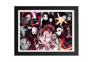 YourCanvas | Tanjiro Nezuko Kamado | Demon Slayer Framed Poster | Anime ...