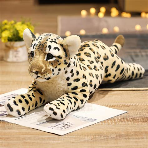 Gisqis Cheetah Stuffed Animal, 15.8" Leopard Stuffed Animal Stuffed ...