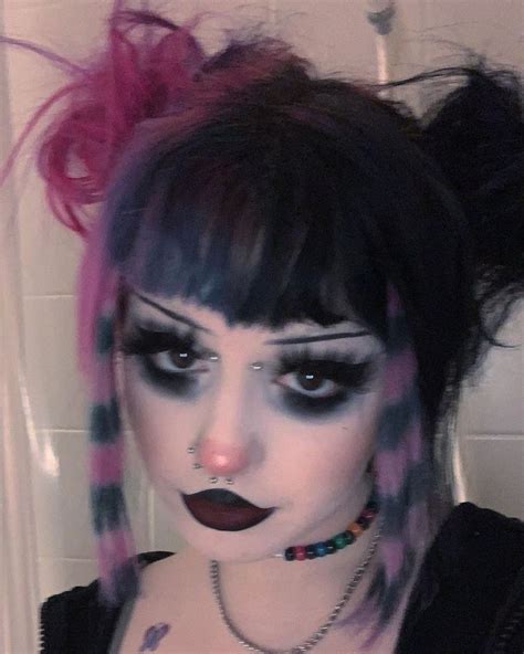 purple alt makeup